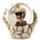 Skull Snow Globe in Skeleton Hand Snow Globe