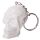 Black & White Skull Keyring