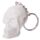Black & White Skull Keyring