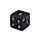 Black Skull Dice Pack of 5