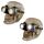 Steampunk Style Skull Ornament with Goggles