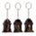 RIP Skeleton Tombstone Keyring