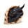 Shadows of Darkness Black Dragon in Skull Large