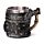 Decorative Axe Handle Armoured Skull Tankard