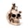 Skull with Bursting Skeletons