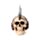 Punk Skull with Chains & Blades Mohican