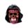 Day of the Dead Purple Skull with Hood