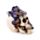 Skull with Purple Vine Flowers