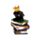 Crow wearing Crown Standing on Books Ornament