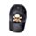 Skull with Backwards Baseball Cap
