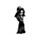 Skeleton Girl Standing Wearing Witches Hat