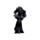 Skeleton Girl Standing Wearing Witches Hat