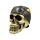 Skull with Biker Bandana Ornament