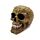 Skull with Crocodile Skin Effect Ornament