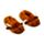 Highland Coo Cow Anti-Slip Plush Slip On Slippers EU36-38/UK3-5