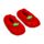 Foodiemals Strawberry Anti-Slip Plush Slip On Slippers EU39-41/UK6-8