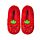 Foodiemals Strawberry Anti-Slip Plush Slip On Slippers EU36-38/UK3-5