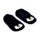 Adoramals Penguin Anti-Slip Plush Slip On Slippers EU39-41/UK6-8
