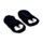 Adoramals Penguin Anti-Slip Plush Slip On Slippers EU36-38/UK3-5