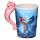 Lisa Parker Seahorse Ceramic Shaped Handle Mug