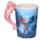 Lisa Parker Seahorse Ceramic Shaped Handle Mug