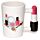 Lipstick Ceramic Shaped Handle Mug