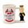 King Charles III Ceramic Shaped Handle Mug