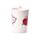 J'Adoramals Heart XOXO Ceramic Shaped Handle Mug