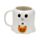 Spooky Trick or Treat Ghost Ceramic Shaped Mug