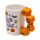 Spooky Trick or Treat Pumpkins Shaped Handle Mug
