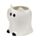 Spooky Cat Ghost Ceramic Shaped Mug