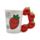 Foodiemals Strawberry Ceramic Shaped Handle Mug