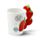 Foodiemals Strawberry Ceramic Shaped Handle Mug