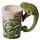 Chameleon Ceramic Shaped Handle Mug