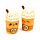 Hazel the Pumpkin Spiced Latte Foodiemals Ceramic Salt & Pepper Set