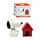 Peanuts Snoopy & Woodstock Ceramic Salt & Pepper Set