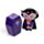 Spooky Dracula & Coffin Ceramic Salt & Pepper Set