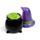 Spooky Witches Hat & Cauldron Ceramic Salt & Pepper Set