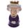 Queen & Corgi Ceramic Salt & Pepper Set
