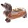 Sausage Dog in a Bun & Mustard Fast Food Ceramic Salt & Pepper Set