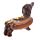 Sausage Dog in a Bun & Mustard Fast Food Ceramic Salt & Pepper Set