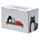 Feline Fine Black & Grey Cat Ceramic Salt & Pepper Set