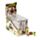 Jolly Roger Pirates 3 Piece Shaped Eraser Set