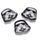 The Original Stormtrooper 3 Piece Shaped Eraser Set
