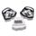 The Original Stormtrooper 3 Piece Shaped Eraser Set