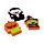 Witch, Vampire & Pumpkin 3 Piece Eraser Set