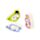Moomin Tammi 3 Piece Shaped Eraser Set