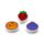 Foodiemals Fruit 3 Piece Shaped Eraser Set