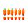 Inkredible Carrot Highlighter Pen Set of 6