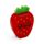 Foodiemals Strawberry Eraser in Shaped Holder